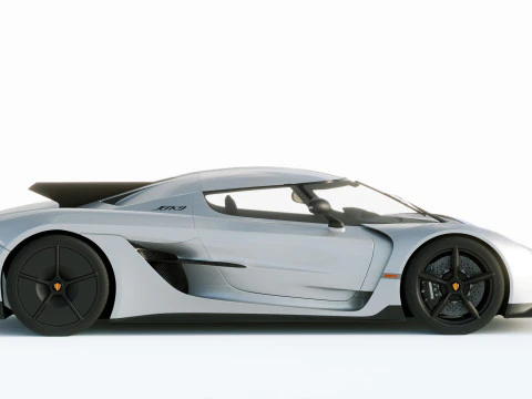 Koenigsegg Jesko Absolut 2020 3D Model