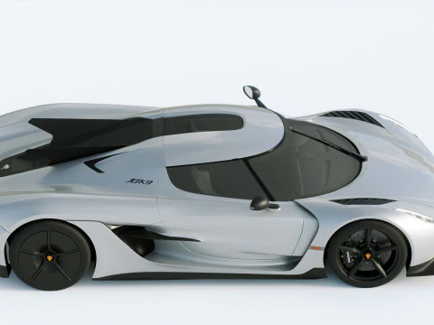 Koenigsegg Jesko Absolut 2020 3D Model