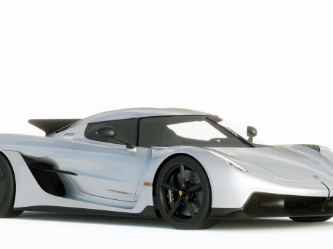 Koenigsegg Jesko Absolut 2020 3D Model