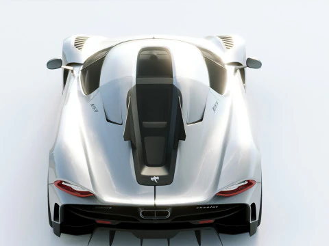 Koenigsegg Jesko Absolut 2020 3D Model