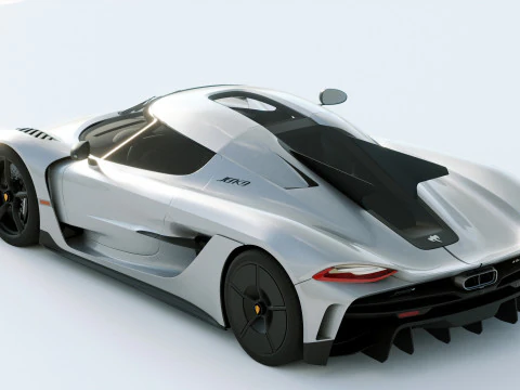 Koenigsegg Jesko Absolut 2020 3D Model