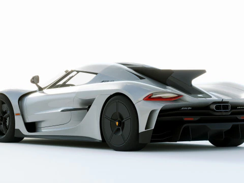 Koenigsegg Jesko Absolut 2020 3D Model
