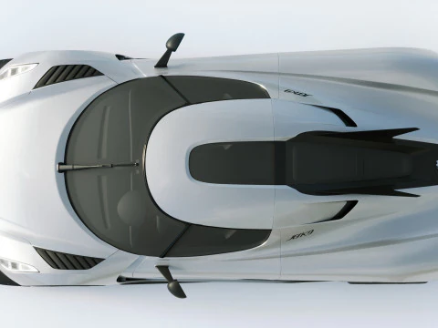 Koenigsegg Jesko Absolut 2020 3D Model