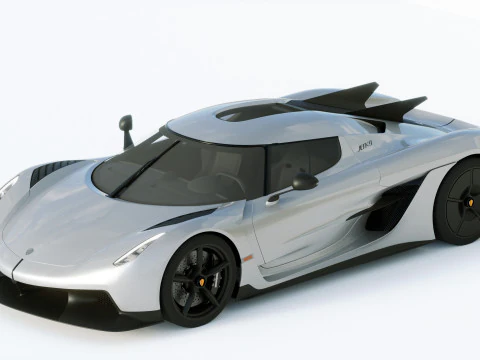 Koenigsegg Jesko Absolut 2020 3D Model
