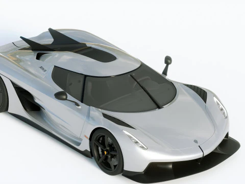 Koenigsegg Jesko Absolut 2020 3D Model