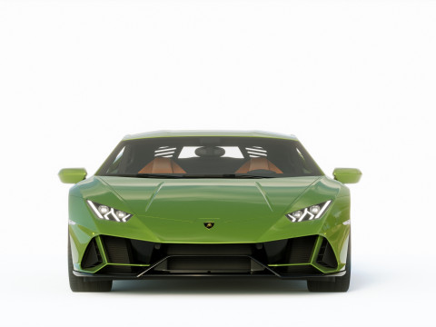 Lamborgini Huracan EVO 2019 3D Model