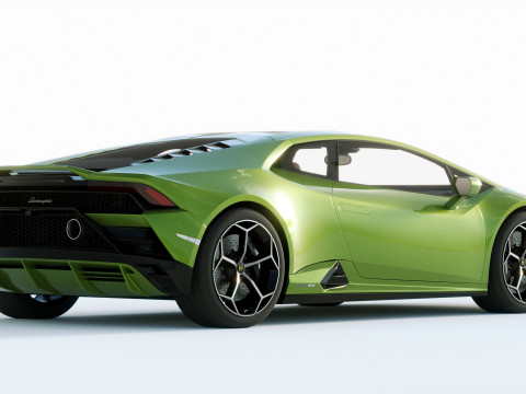 Lamborgini Huracan EVO 2019 3D Model