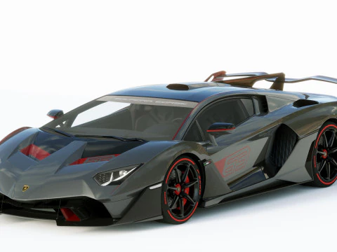 Lamborgini SC18 2019 3D Model