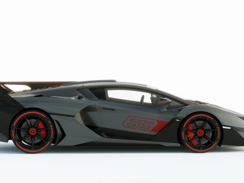 Lamborgini SC18 2019 3D Model