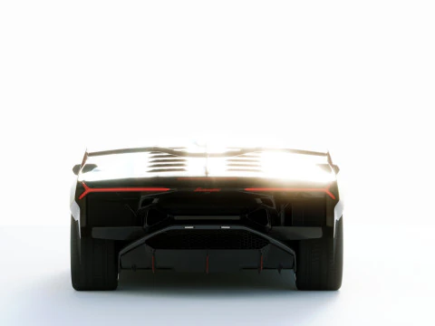 Lamborgini SC18 2019 3D Model