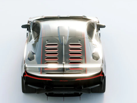 Lamborgini SC18 2019 3D Model