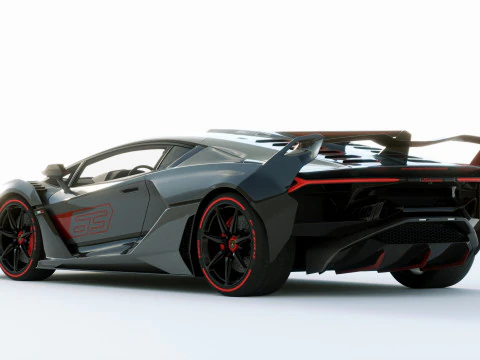 Lamborgini SC18 2019 3D Model