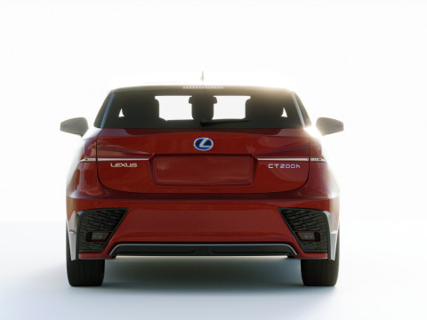 Lexus CT200h 2020 Modello 3D
