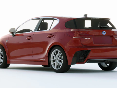 Lexus CT 200h 2020 3D Model