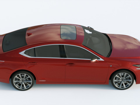 Lexus ES 2019 3D Model
