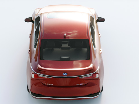 Lexus ES 2019 3D Model