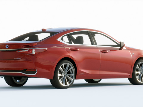 Lexus ES 2019 3D Model