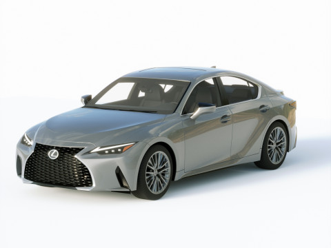 Lexus IS 2021 3D Model