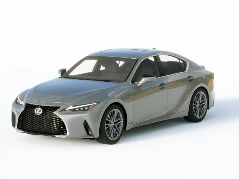 Lexus IS 2021 3D Model