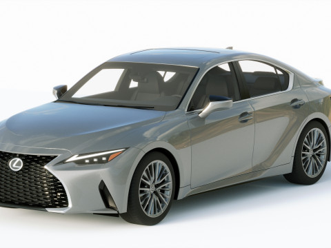 Lexus IS 2021 3D Model