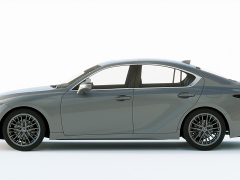 Lexus IS 2021 3D Model