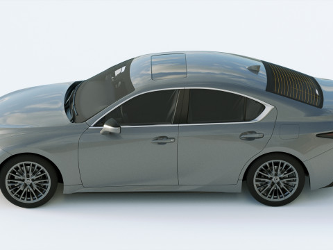 Lexus IS 2021 3D Model