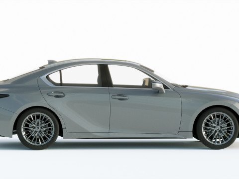 Lexus IS 2021 3D Model