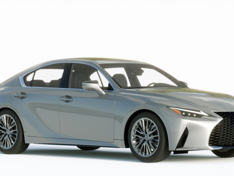 Lexus IS 2021 3D Model