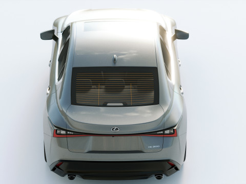Lexus IS 2021 3D Model