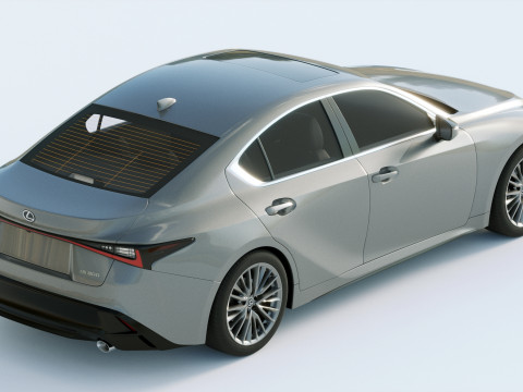 Lexus IS 2021 3D Model