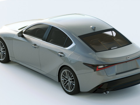Lexus IS 2021 3D Model