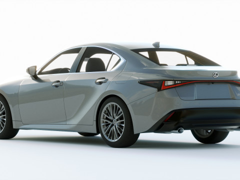 Lexus IS 2021 3D Model