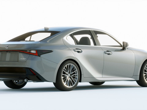 Lexus IS 2021 3D Model