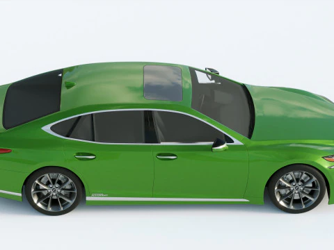 Lexus LS500H 2019 3D Model