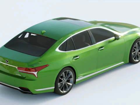 Lexus LS500H 2019 3D Model