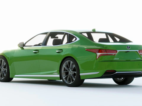 Lexus LS500H 2019 3D Model