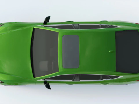 Lexus LS500H 2019 3D Model