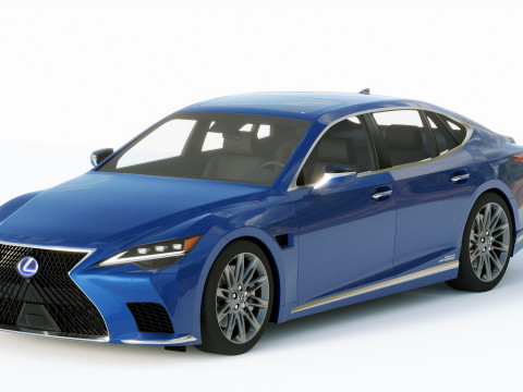 Lexus LS2021 Modello 3D