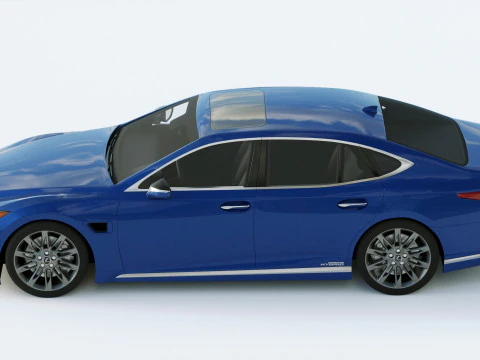 Lexus LS 2021 3D Model