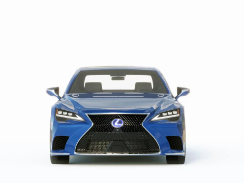 Lexus LS 2021 3D Model
