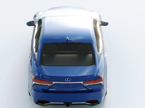Lexus LS 2021 3D Model