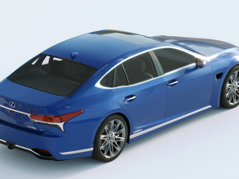 Lexus LS2021 Modello 3D