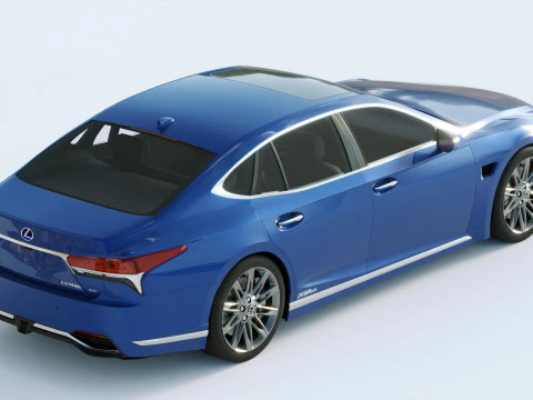 Lexus LS 2021 3D Model
