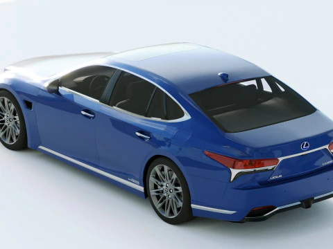 Lexus LS 2021 3D Model