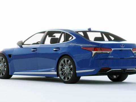 Lexus LS 2021 3D Model
