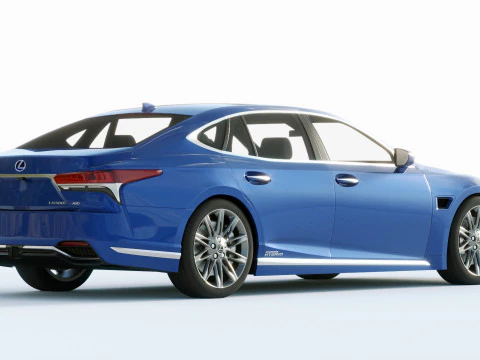 Lexus LS 2021 3D Model