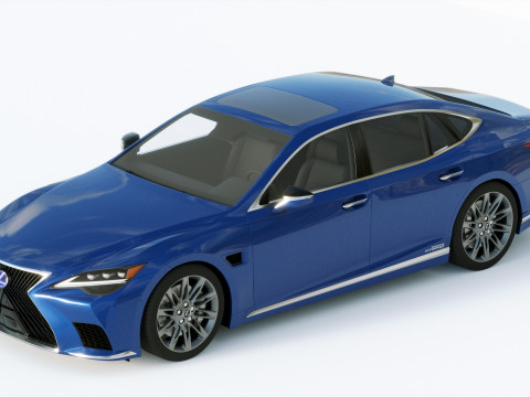 Lexus LS2021 Modello 3D