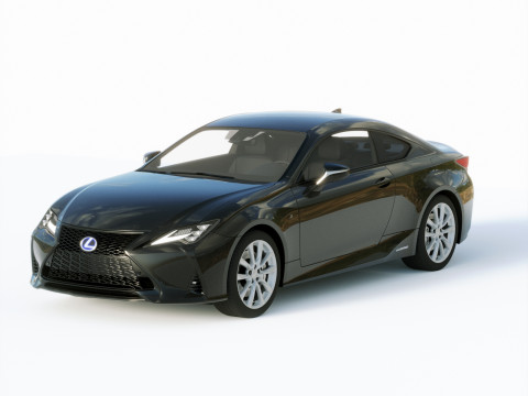 Lexus RC 2019 3D Model
