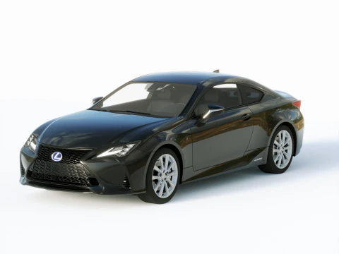 Lexus RC 2019 3D Model