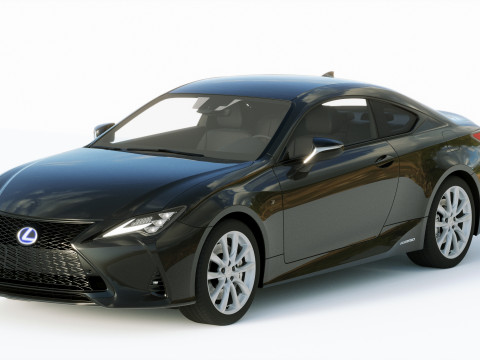 Lexus RC 2019 3D Model